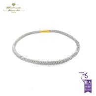 White Gold Elastic Gold Bracelet  