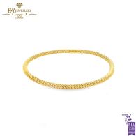 Yellow Gold Elastic Gold Bracelet 