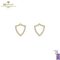 Armour Diamond Earrings  Yellow Gold - 0.52ct