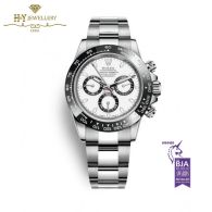 Rolex Daytona Steel & Ceramic White Dial - ref 116500LN