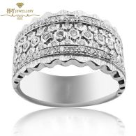 White Gold Brilliant Cut Diamond Ring - 1.17ct