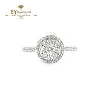 White Gold Brilliant Cut Diamond Engagement Ring - 0.55ct