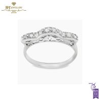 White Gold Brilliant Cut Diamond Engagement Ring - 0.25 ct