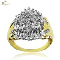 Yellow & White Gold Mix Cut Diamond Ring - 1.40ct