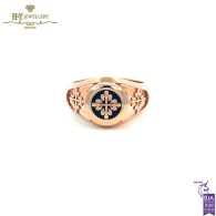 Patek Design Mens Ring Rose Gold - 10.48gr