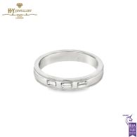 Platinum Baguette Diamond Cut Ring - 0.20ct