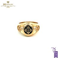 Patek Design Mens Ring Yellow Gold - 11.13gr