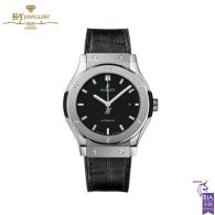 Hublot Classic Fusion Titanium Black  - ref 565.NX.1470.LR