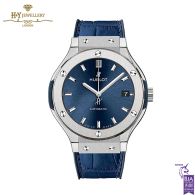 Hublot Classic Fusion Titanium Blue - ref 565.NX.7170.LR