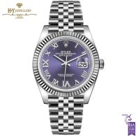 Rolex Datejust  White Gold & Steel - ref 126234