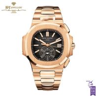 Patek Philippe Nautilus Chronograph Date Full Rose Gold {DISCONTINUED} - ref 5980/1R-001