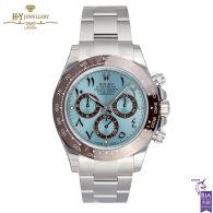 Rolex Daytona Platinum Arabic Ice Blue Dial - ref 116506