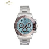 Rolex Daytona Platinum Arabic Ice Blue Dial - ref 116506