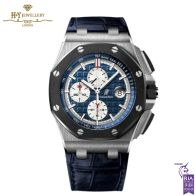 Audemars Piguet Royal Oak Offshore Chronograph Platinum & Ceramic {DISCONTINUED} - ref 26401PO.OO.A018CR.01