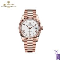 Rolex Day-Date with Roman numerals Rose Gold - ref 228235