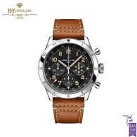 Breitling Super Avi B04 Chronograph GMT 46 P-51 Mustang Stainless Steel - ref AB04453A1B1X1