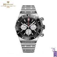 Breitling Super Chronomat Stainless Steel Black - ref AB0136251B1A1