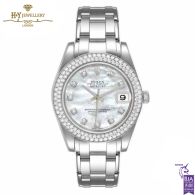 Rolex DateJust Pearl Master Dial White Gold {DISCONTINUED} - ref 81339