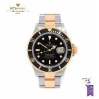 Rolex Submariner Date Yellow Gold & Steel {DISCONTINUED} - ref 16613