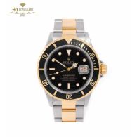 Rolex Submariner Date Oyster Perpetual Yellow Gold & Steel {DISCONTINUED} - ref 16613