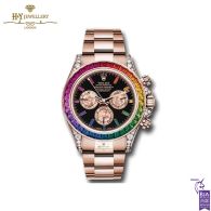 Rolex Daytona Rose Gold Rainbow - ref 116595RBOW