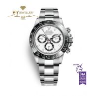 Rolex Daytona Steel & Ceramic White Dial - ref 116500LN