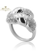 White Gold Brilliant Cut Diamond Ring - 0.99ct