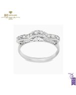 White Gold Brilliant Cut Diamond Engagement Ring - 0.25 ct