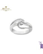 White Gold Brilliant Cut Diamond Engagement Ring - 0.51ct