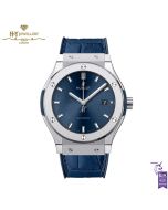 Hublot Classic Fusion Titanium Blue - ref 542.NX.7170.LR