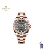 Rolex Sky-Dweller Rhodium Dial Rose Gold - ref 326935