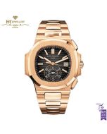 Patek Philippe Nautilus Chronograph Date Full Rose Gold {DISCONTINUED} - ref 5980/1R-001