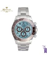 Rolex Daytona Platinum Arabic Ice Blue Dial - ref 116506