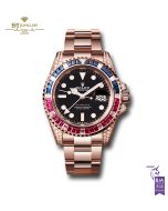 Rolex GMT-Master II Factory Set Rose Gold "SARU" {DISCONTINUED} - ref 126755SARU