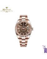 Rolex Sky-Dweller Chocolate Dial Everose Gold - ref 326935