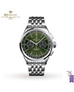 Breitling Premier B01 Chronograph Bentley British Racing Green Stainless Steel - ref AB0118A11L1A1