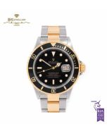 Rolex Submariner Date Yellow Gold & Steel {DISCONTINUED} - ref 16613