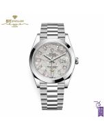 Rolex Day-Date  Meteorite Dial Platinum {DISCONTINUED} - ref 228206