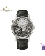 Breguet Tradition 7067 GMT Watch White Gold  - ref 7067BBG19W6