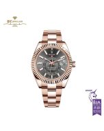 Rolex Sky-Dweller Rhodium Dial Rose Gold - ref 326935