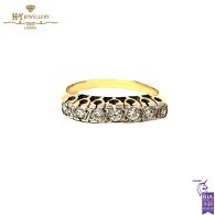 Yellow Gold Brilliant Cut Diamond Ring - 0.38ct