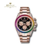 Rolex Daytona Rose Gold Rainbow - ref 116595RBOW