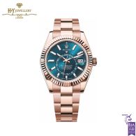 Rolex Sky-Dweller Blue Dial Rose Gold  - ref 336935