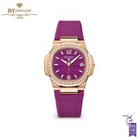 Patek Philippe Nautilus Ladies Rose Gold & Diamond- ref 7010R-013