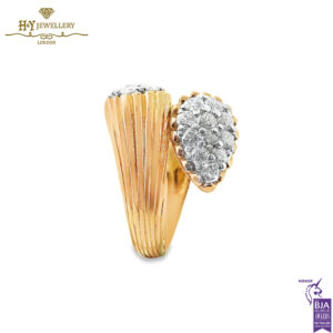 Yellow Gold Brilliant Cut Diamond Ring - 1.54ct-14327