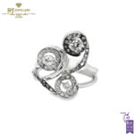 White Gold Brilliant Cut Diamond Ring - 0.28ct-0