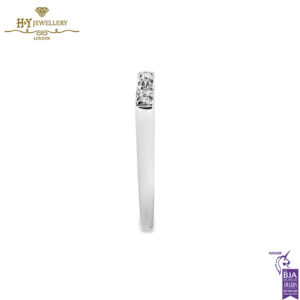 White Gold Brilliant Cut Diamond Engagement Ring - 0.25ct-14304