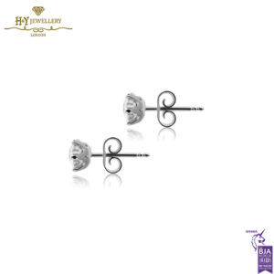White Gold Brilliant Cut Diamond Earrings -1.44ct-14419