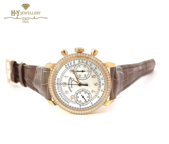 Patek Philippe Complications Chronograph Rose Gold with Diamonds {DISCONTINUED} - ref 7150/250R-001-12533