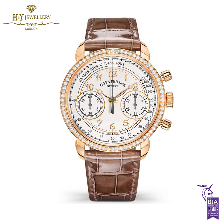 Patek Philippe Complications Chronograph Rose Gold with Diamonds {DISCONTINUED} - ref 7150/250R-001-0